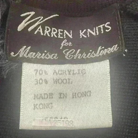 Sexy cocktail party Warren knit for Marisa Christina size medium - Picture 9 of 10